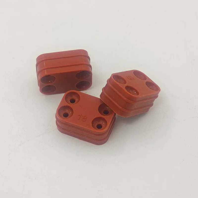 4 pin silikon konektör contaları